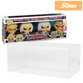 iron maiden 4 pack best funko pop protectors thick strong uv scratch flat top stack vinyl display geek plastic shield vaulted eco armor fits collect protect display case kollector protector