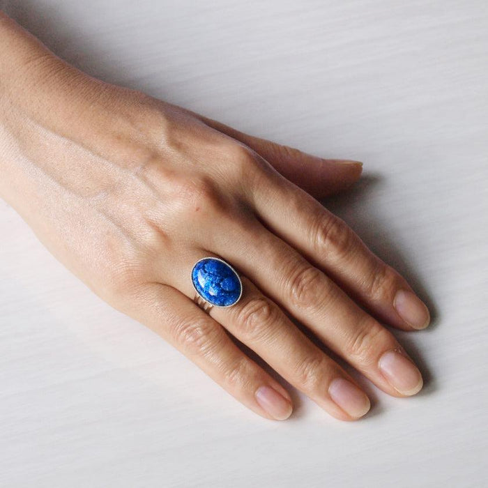 [ACCESSORY] OVAL RING SUKE (6 COLORS) | OWARI CLOISONNE