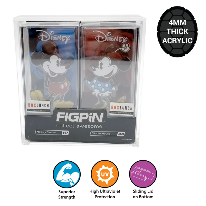 figpin acrylic protector for enamel pins