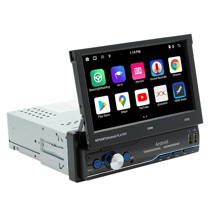 Android 13 Car stereo wholesale 7 inch Single Din Multimedia Car Stereo GPS Navigation Radio Support WIFI