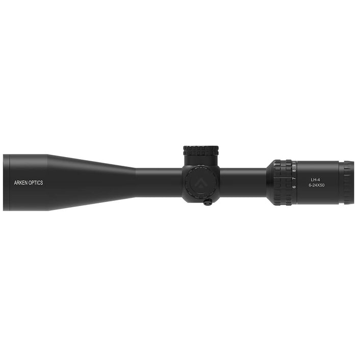 Arken Optics LH4 6-24X50 FFP Capped Tool-less Turrets