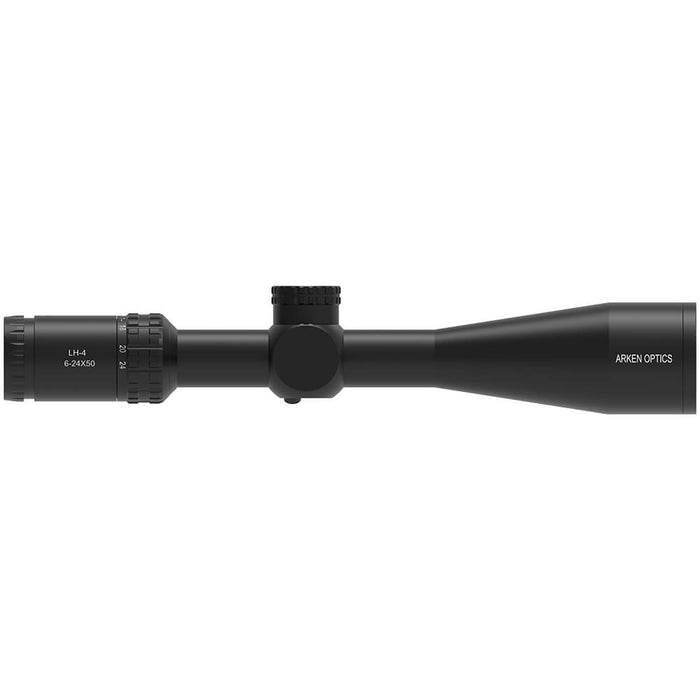 Arken Optics LH4 6-24X50 FFP Capped Tool-less Turrets