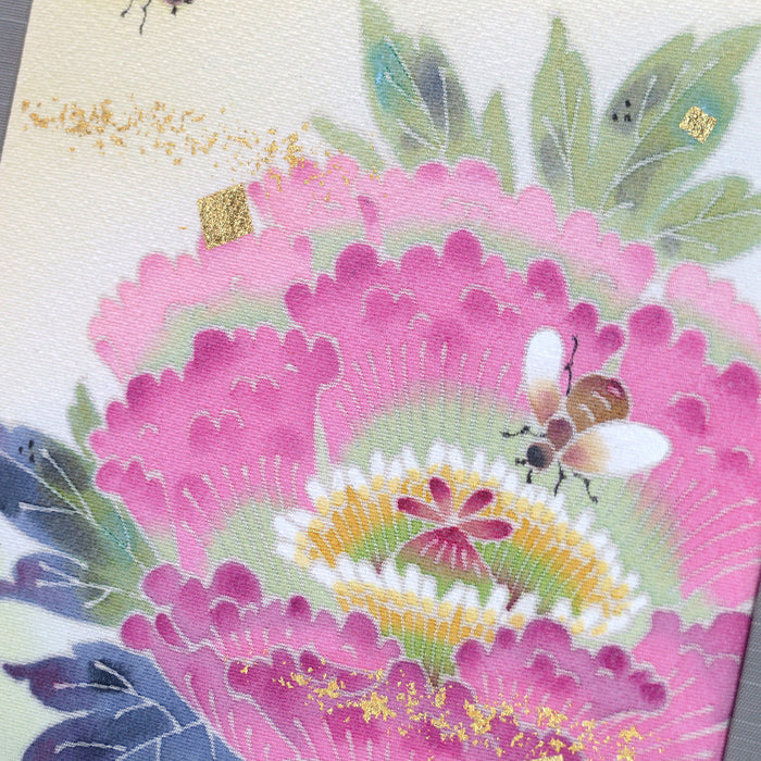 [ART PANEL] BOTAN (PEONY) (S) / PKS192 | KAGA YUZEN| KENZO MAKINO