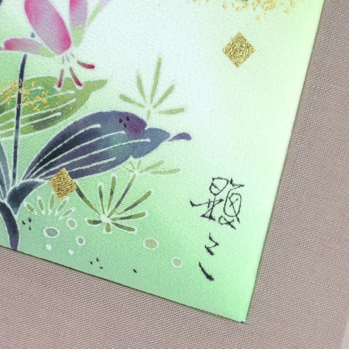 [ART PANEL] DOGTOOTH VIOLET (S) / PKS160 | KAGA YUZEN| KENZO MAKINO
