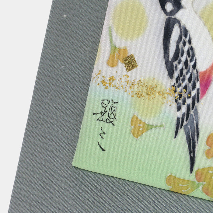 [ART PANEL] GREAT SPOTTED WOODPECKER (S) / PKS180 | KAGA YUZEN| KENZO MAKINO
