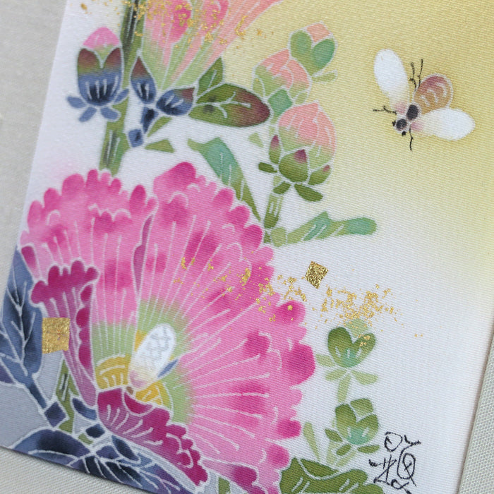 [ART PANEL] HOLLYHOCK (S) / PKS126 | KAGA YUZEN| KENZO MAKINO