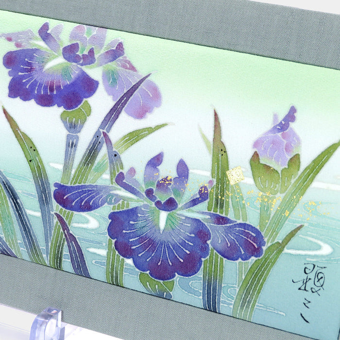 [ART PANEL] IRIS FLOWER (L) / PWS135 | KAGA YUZEN| KENZO MAKINO