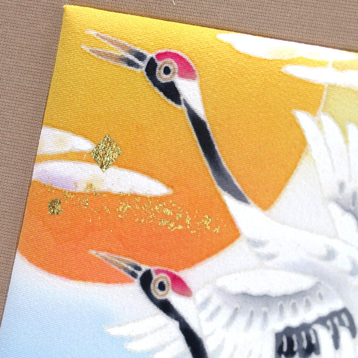 [ART PANEL] TWO CRANES (S) / PKS114 | KAGA YUZEN| KENZO MAKINO
