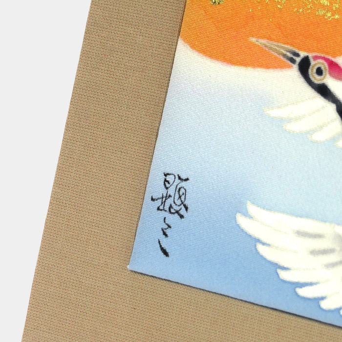[ART PANEL] TWO CRANES (S) / PKS114 | KAGA YUZEN| KENZO MAKINO