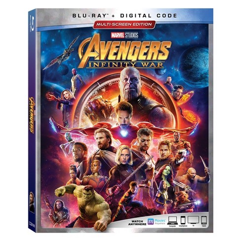 Avengers Infinity War Blu-ray