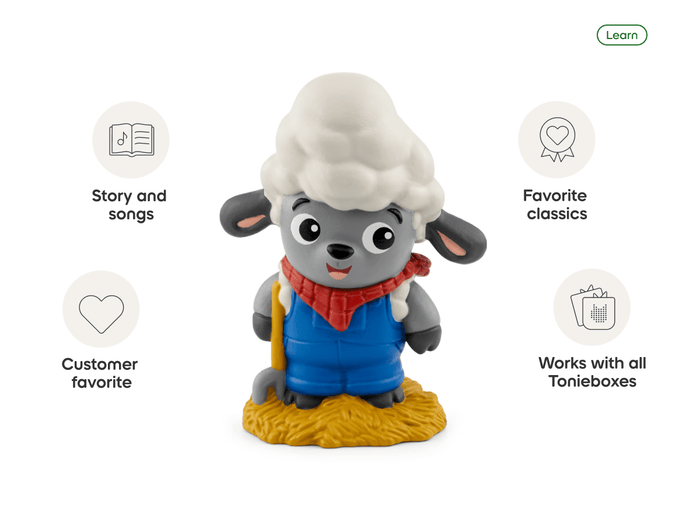 Baby einstein Tonie audio figurine from the learn category, inspiring audio journeys and imaginative play