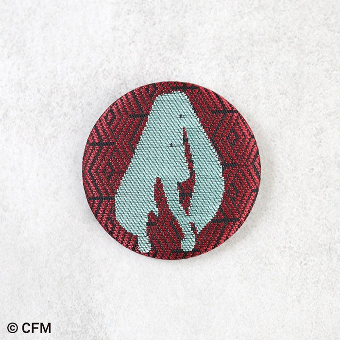 [BADGE] HATSUNE MIKU | TIN BADGE | NISHIJIN ORI (TEXTILES) | HATSUNE KOUBOU