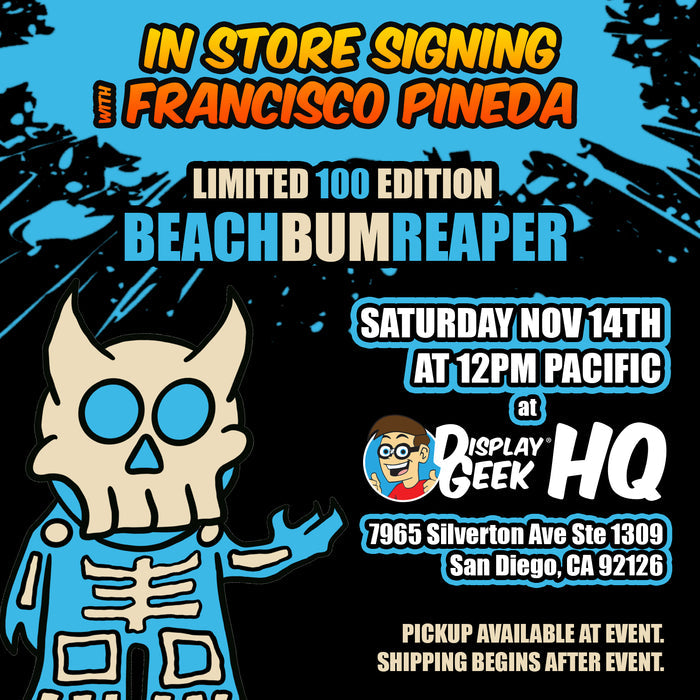 Berserker Black Market Beach Bum Reaper Figure LE 100