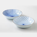 [BOWL SETS] ANTIQUE DYED PICTURE LIGHT MULTI-PURPOSE PAIR | HASAMI WARES| SAIKAI TOKI
