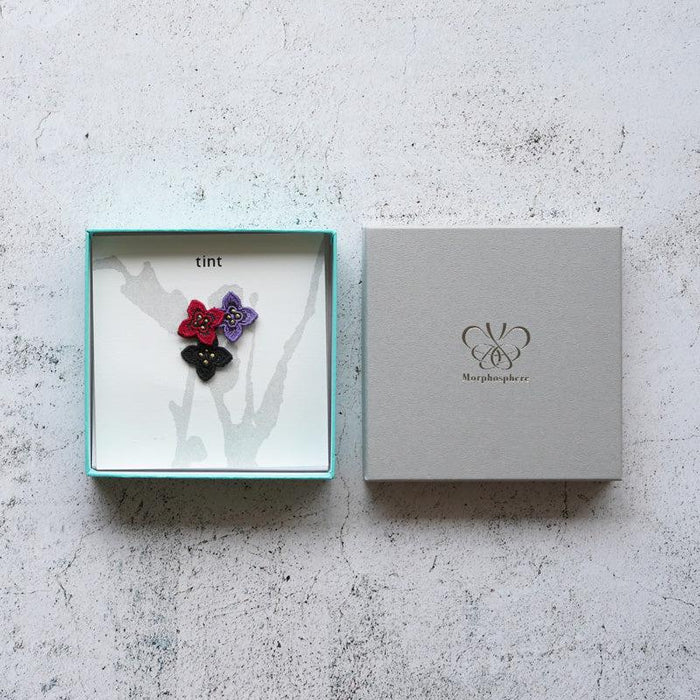 [BROOCH]TINT (HYDRANGEA) A | KYOTO YUZEN DYEING
