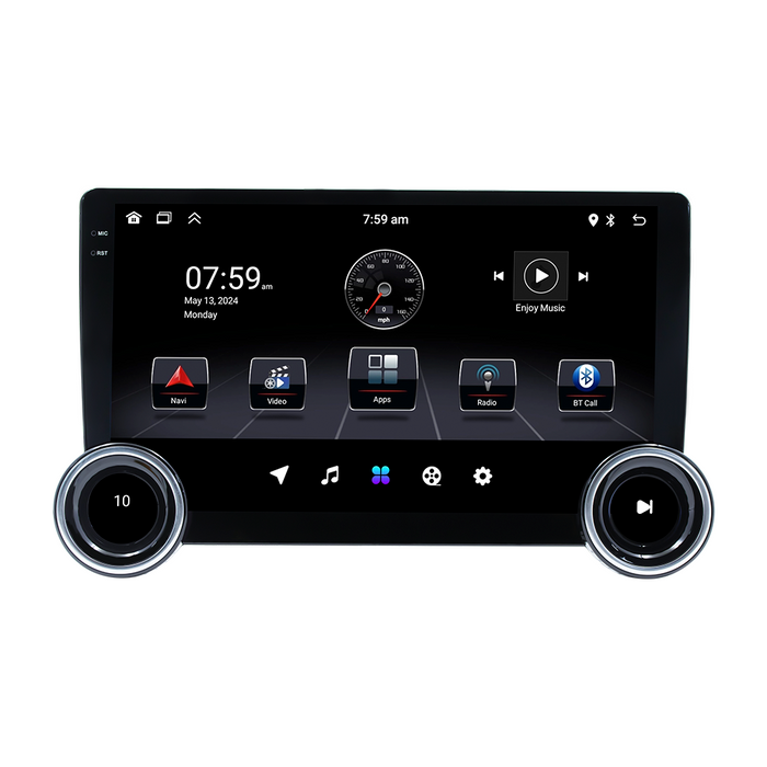 Car Stereo With Wireless Carplay And Android Auto 10.1" IPS 2.5D Player Universal 4 Core Android 13 WIFI Navigation