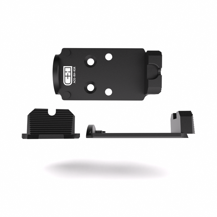 C&H AOS Cut (Agency Optic System)to Trijicon RMR / Holosun 407C / 507C / 508T SA-PDY-RH-RSR