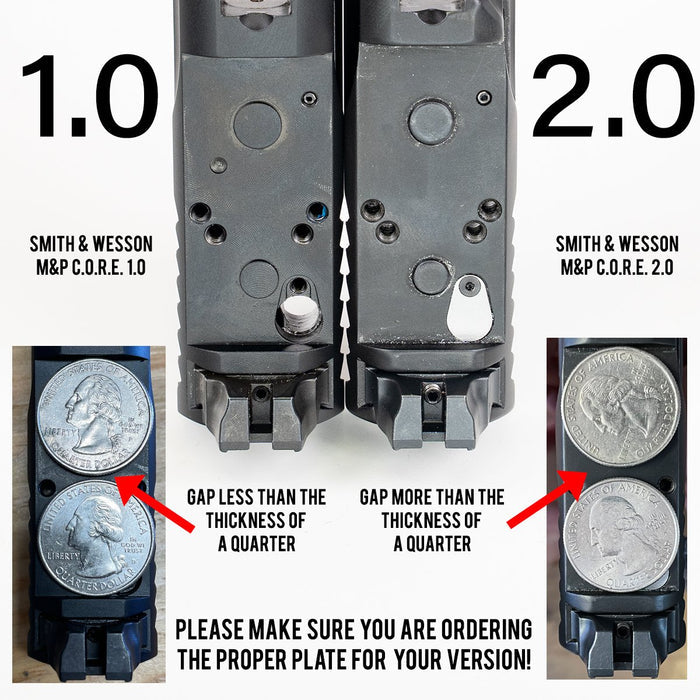 C&H S&W M2.0 C.O.R.E. to Holosun 407k/507k