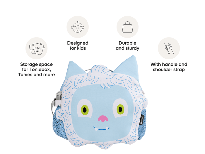 Product features of Toniebox Character Bag - Yeti