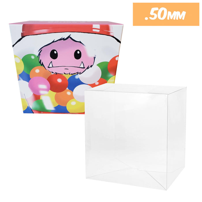 CHOMP GUMBALL Protectors for Abominable Toys Vinyl Collectible Figures (0.50mm thick) 7h x 7.75w x 4.25d - Display Geek, Inc.
