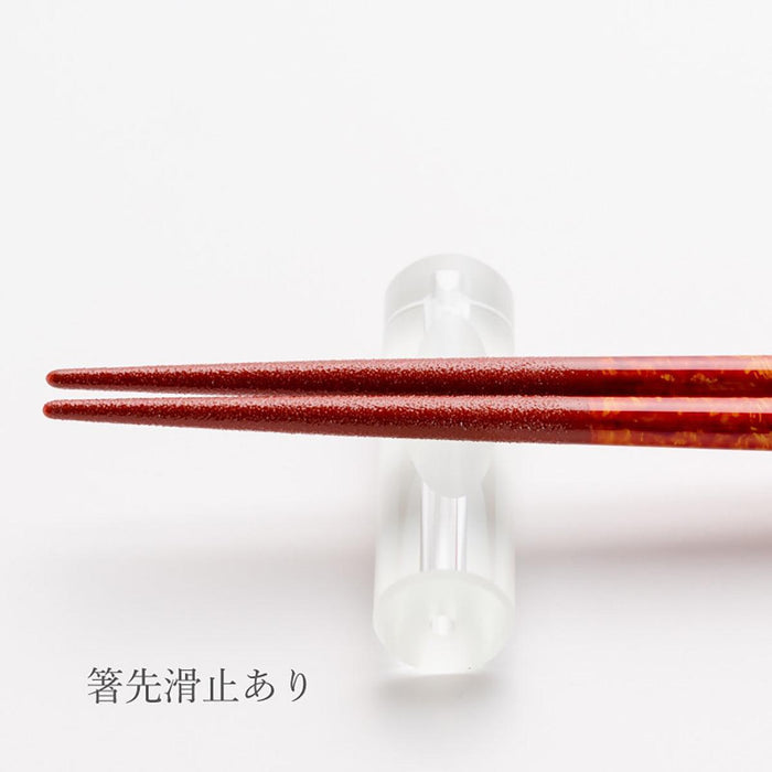 [CHOPSTICKS] PAIR NIGHT SKY (YOI & AKATSUKI) WITH CHOPSTICK REST (22.5cm) PAULOWNIA WOOD BOX | CHOPSTICKS OF WAKASA | CRYSTAL