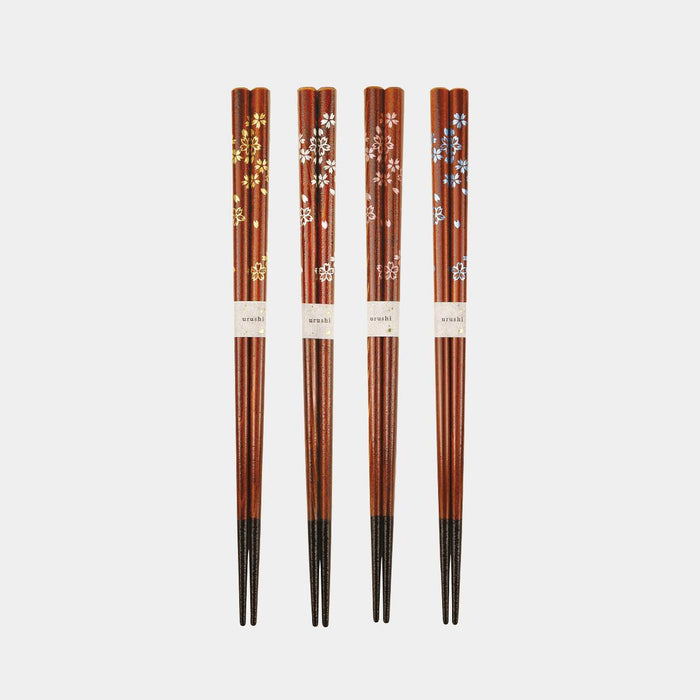[CHOPSTICKS] SAKURA FUWARI – BLOSSOMS | NOTO HIBA LACQUERED CHOPSTICKS | HASHIMOTO KOUSAKU SIKKI