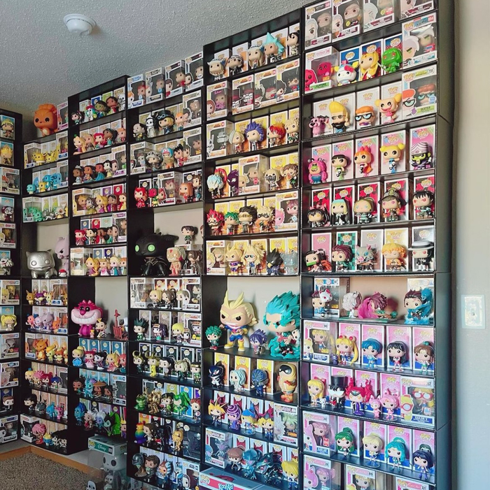 Display Geek Classic Storage Best Funko Pop Vinyl Display Case Pop Shelf Shelves Eco vaulted original kubbies