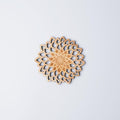 [COASTER] CHRYSANTHEMUM | PRINTING AND KYO-YUZEN ENGRAVING| SANSAI STUDIO