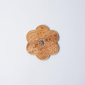 [COASTER] PLUM BLOSSOMS WITH KOMON | PRINTING AND KYO-YUZEN ENGRAVING| SANSAI STUDIO