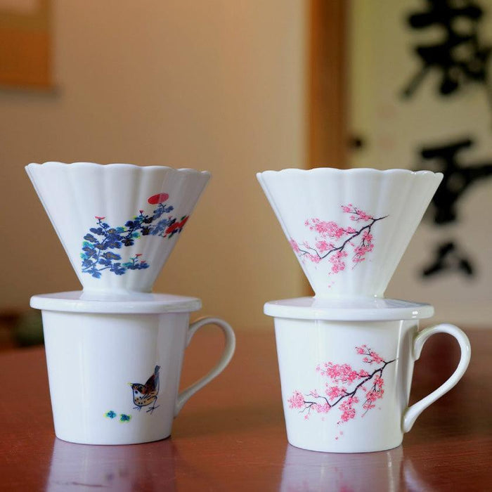 [COFFEE DRIPPER] CHERRY BLOSSOMS | COLOR & DESIGN CHANGE | MINO WARES | MARUMO TAKAGI