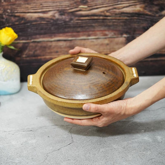 [COOKER (POT)] HANG OUT FOR 1-2 PEOPLE EARTHENWARE POT | SHIGARAKI WARE