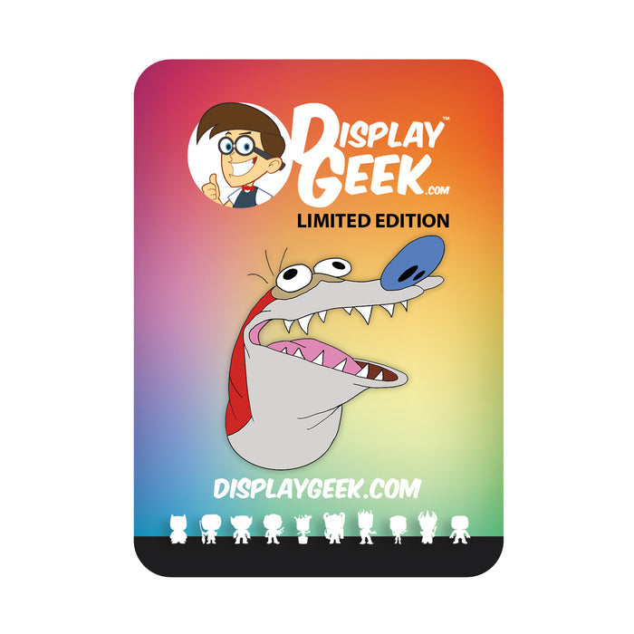 Crocostimpy Collectible Soft Enamel Pin - Display Geek