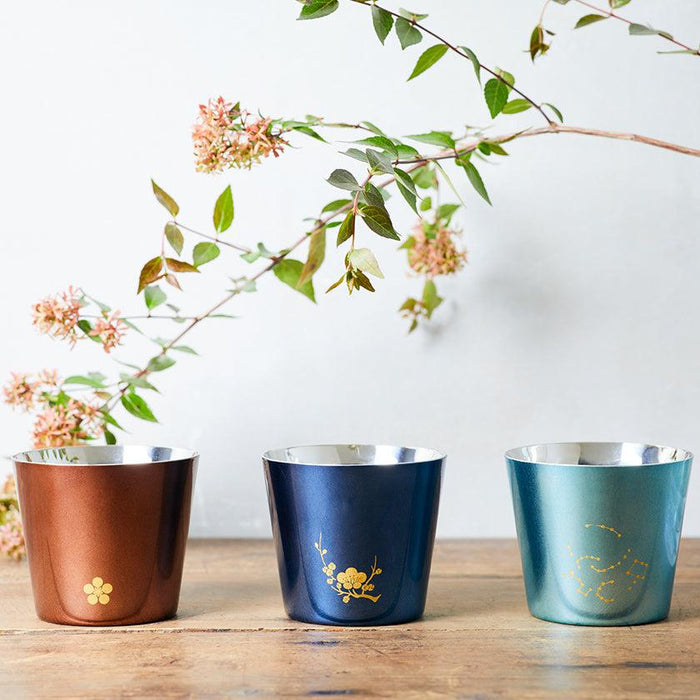 [CUP] KAGA SHIKISAI SEPIA | KANAZAWA GOLD LEAF | HAKUICHI