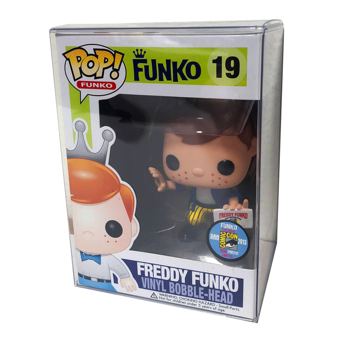 ULTRA HEAVY DUTY Flex Stack Pop Protectors for 4 in. Funko Vinyl Collectible Figures, 80mm thick - Display Geek
