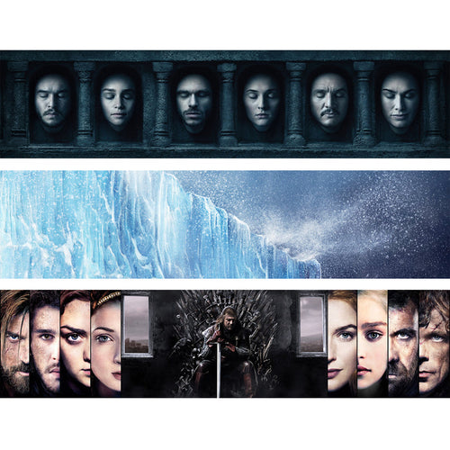 **BACK IN STOCK MAY 13TH** GAME OF THRONES - Display Case for Funko Pops with 3 Backdrop Inserts, Corrugated Cardboard - Display Geek