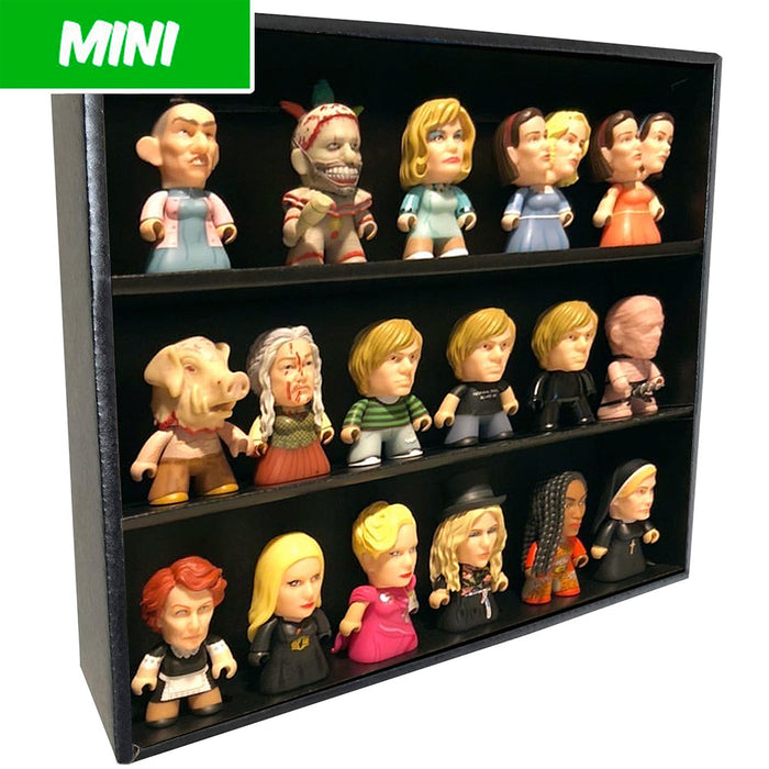 (DISCONTINUED) MINI - Display Case for Titans, Wall Mountable & Stackable, Corrugated Cardboard