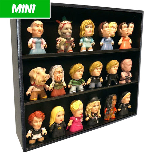 (DISCONTINUED) MINI - Display Case for Titans, Wall Mountable & Stackable, Corrugated Cardboard