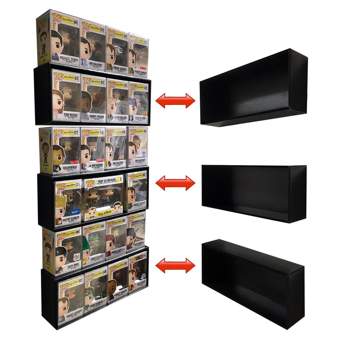 Display Geek Out of Box Funko Pop Vinyl Display Case Pop Shelf Shelves vaulted kubbies