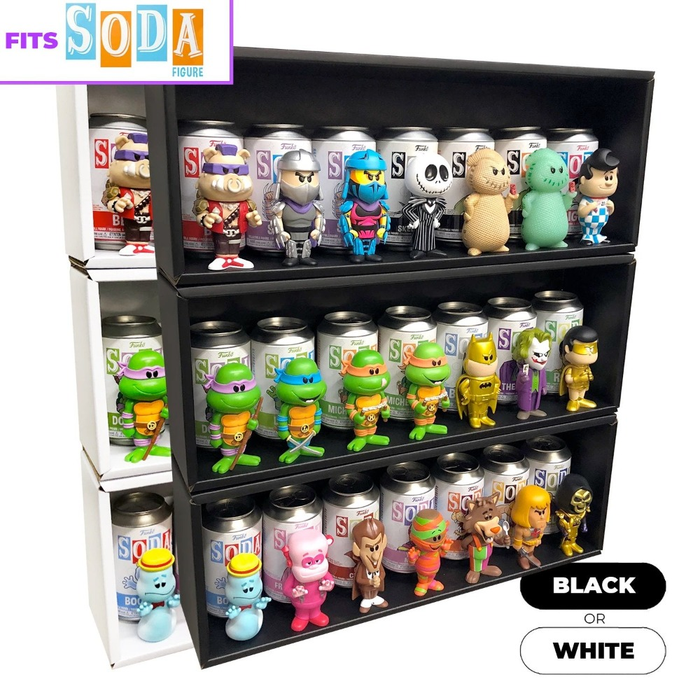 Display Geek Funko Soda Vinyl Display Case Pop Shelf Shelves vaulted kubbies