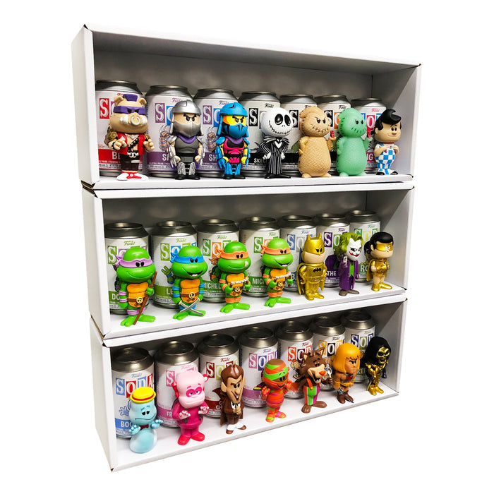 Display Geek Funko Soda Vinyl Display Case Pop Shelf Shelves vaulted kubbies