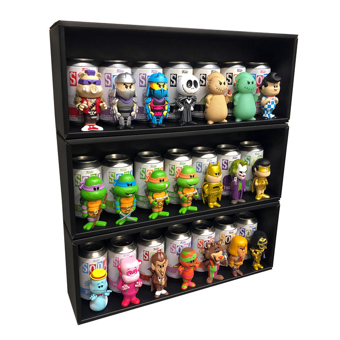 Display Geek Funko Soda Vinyl Display Case Pop Shelf Shelves vaulted kubbies