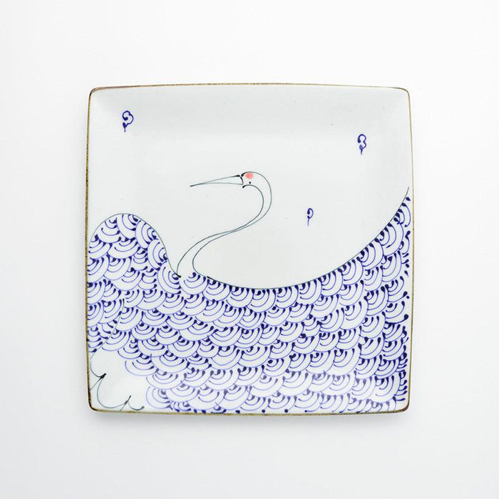 [DISHES] KOTOHOGI SQUARE PLATE (L) | HASAMI WARES| SAIKAI TOKI