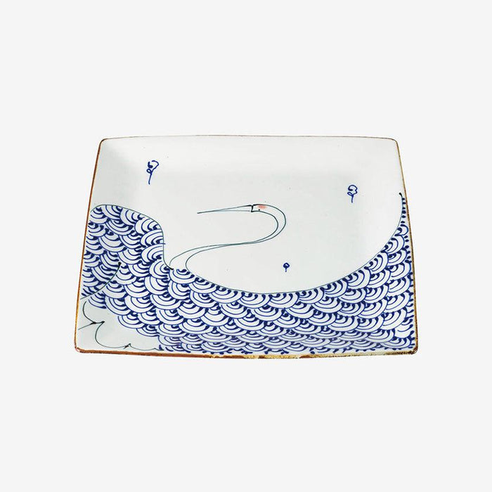 [DISHES] KOTOHOGI SQUARE PLATE (L) | HASAMI WARES| SAIKAI TOKI