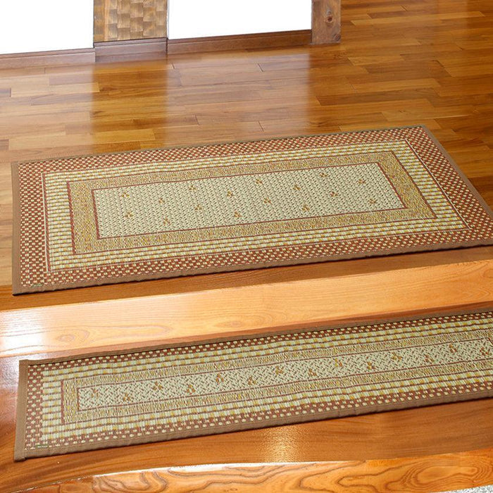 [DOORMAT] IGUSA (JAPANESE RUSH) ENTRANCE MAT (NONWOVEN BACKING) ERUMODO | TATAMI, CARPET | HAGIHARA