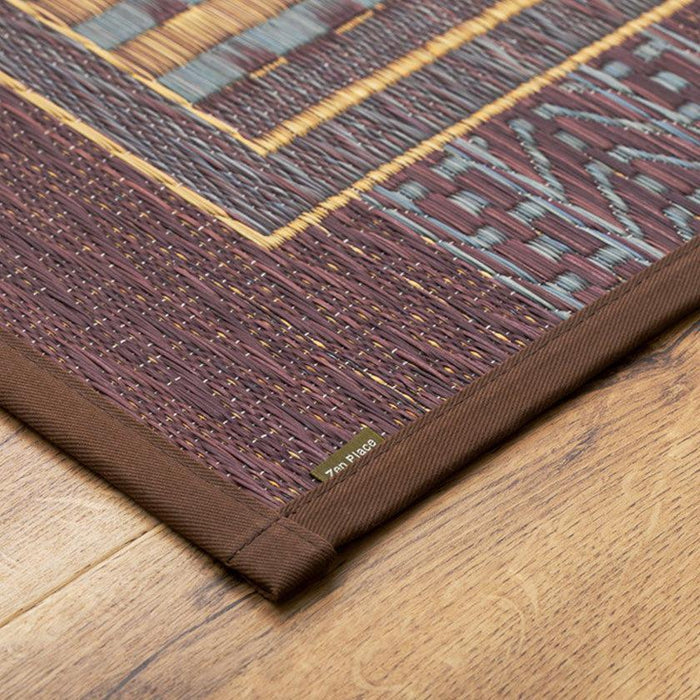 [DOORMAT] IGUSA (JAPANESE RUSH) ENTRANCE MAT (NONWOVEN BACKING) ORIENTARU | TATAMI, CARPET | HAGIHARA