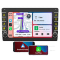 Double Din Car Audio System Universal Android 13 9 Inch HD Touch Screen stereo Wiht Wireless Carplay GPS Navigation