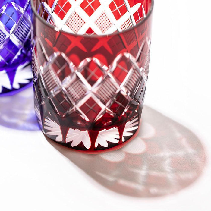 [EDO KIRIKO] YARAI NANAKO OLD-FASHIONED GLASS | TABLEAU