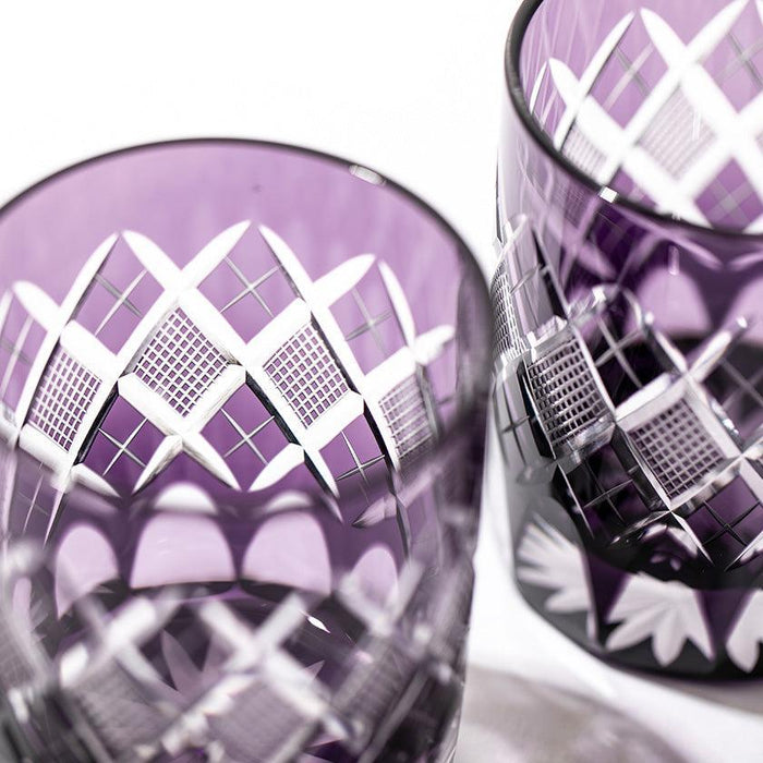 [EDO KIRIKO] YARAI NANAKO OLD-FASHIONED GLASS | TABLEAU