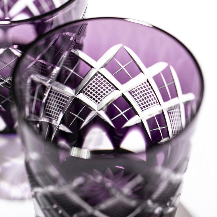 [EDO KIRIKO] YARAI NANAKO OLD-FASHIONED GLASS | TABLEAU