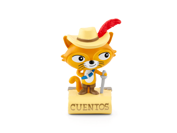 El Gato Con Botas & Otros Cuentos Clásicos Tonie (en Español) audio figurine for the Toniebox, which plays audio content